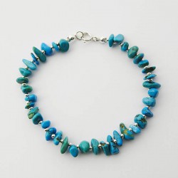 Turquoise Nugget Bracelet